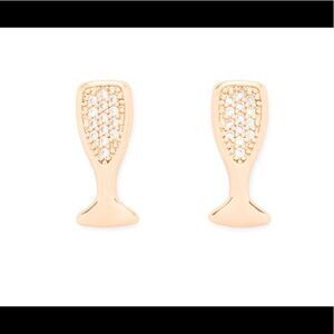 NEW Sophie Harper Champagne (Small) Studs NEW